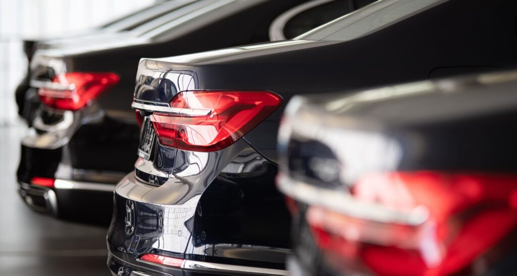 Firmenwagen Analyse 2025 - 3 Dienstwagen in schwarz